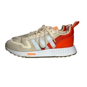 Adidas NMD_R1 Women’s Size 9 Cream Orange Grey GW6894 Sneakers Comfort VGUC